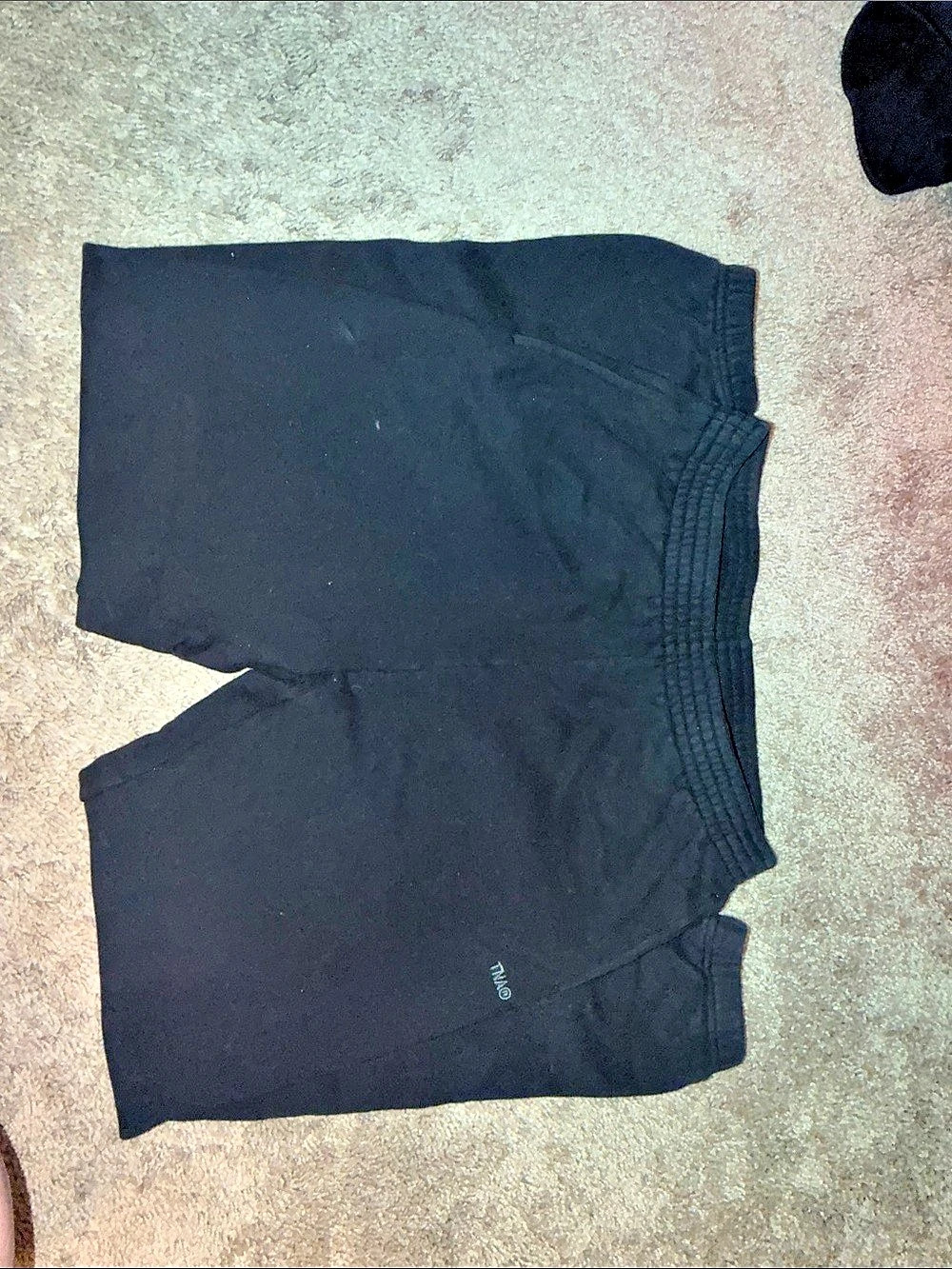 TNA Cozy Fleece Black sweatpant jogger